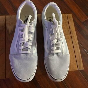 Old Skool” Vans Sneakers- Color Theory Halogen Blue Men's size -13 (X-8)